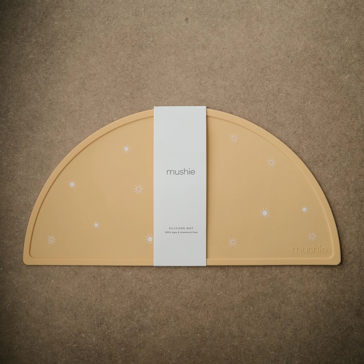 MUSHIE SILICONE MAT - SUN ORANGE