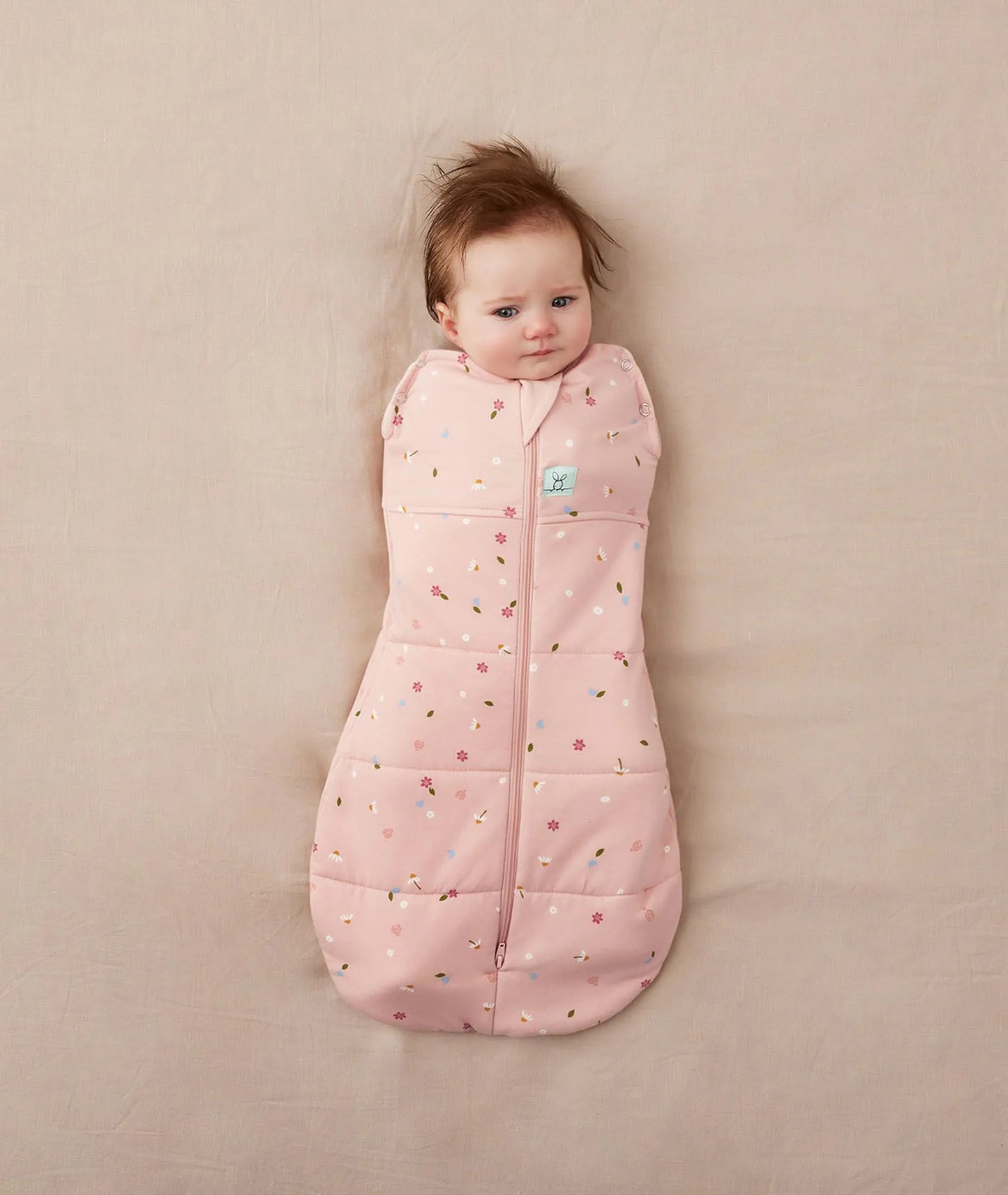 ERGOPOUCH COCOON SWADDLE BAG 2.5 TOG - DAISIES