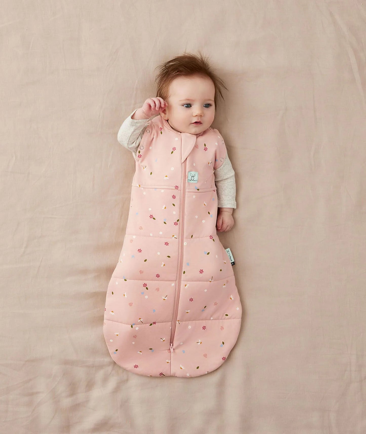 ERGOPOUCH COCOON SWADDLE BAG 2.5 TOG - DAISIES
