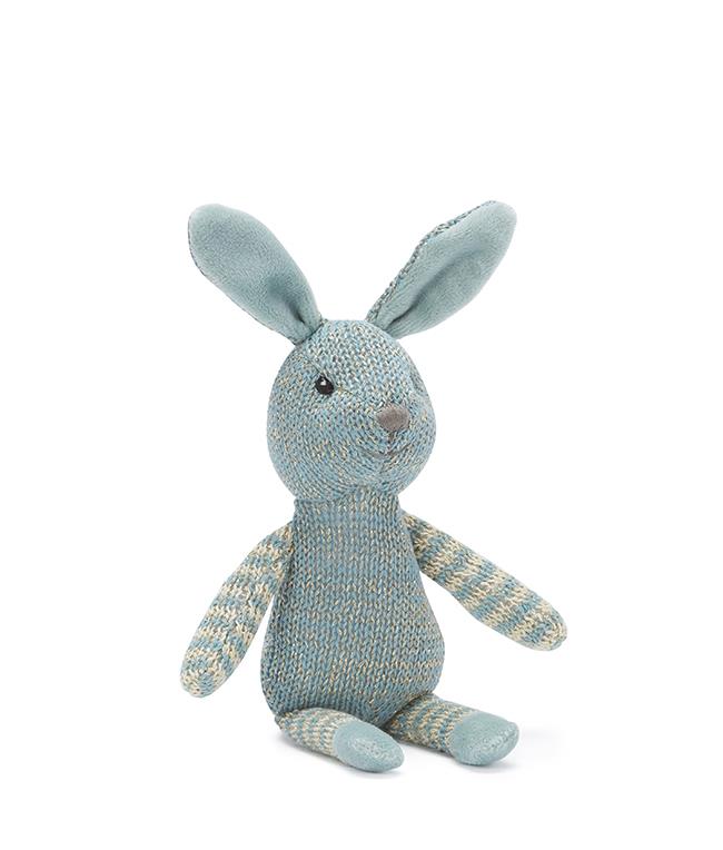 NANA HUCHY - BOBBY THE BUNNY RATTLE (BLUE)