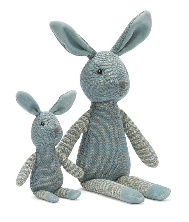 NANA HUCHY - BOBBY THE BUNNY RATTLE (BLUE)