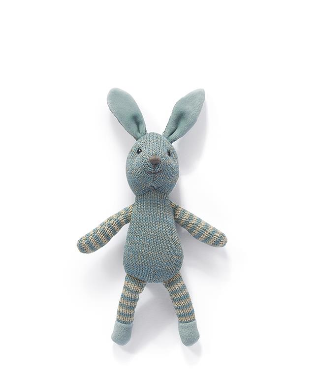 NANA HUCHY - BOBBY THE BUNNY RATTLE (BLUE)