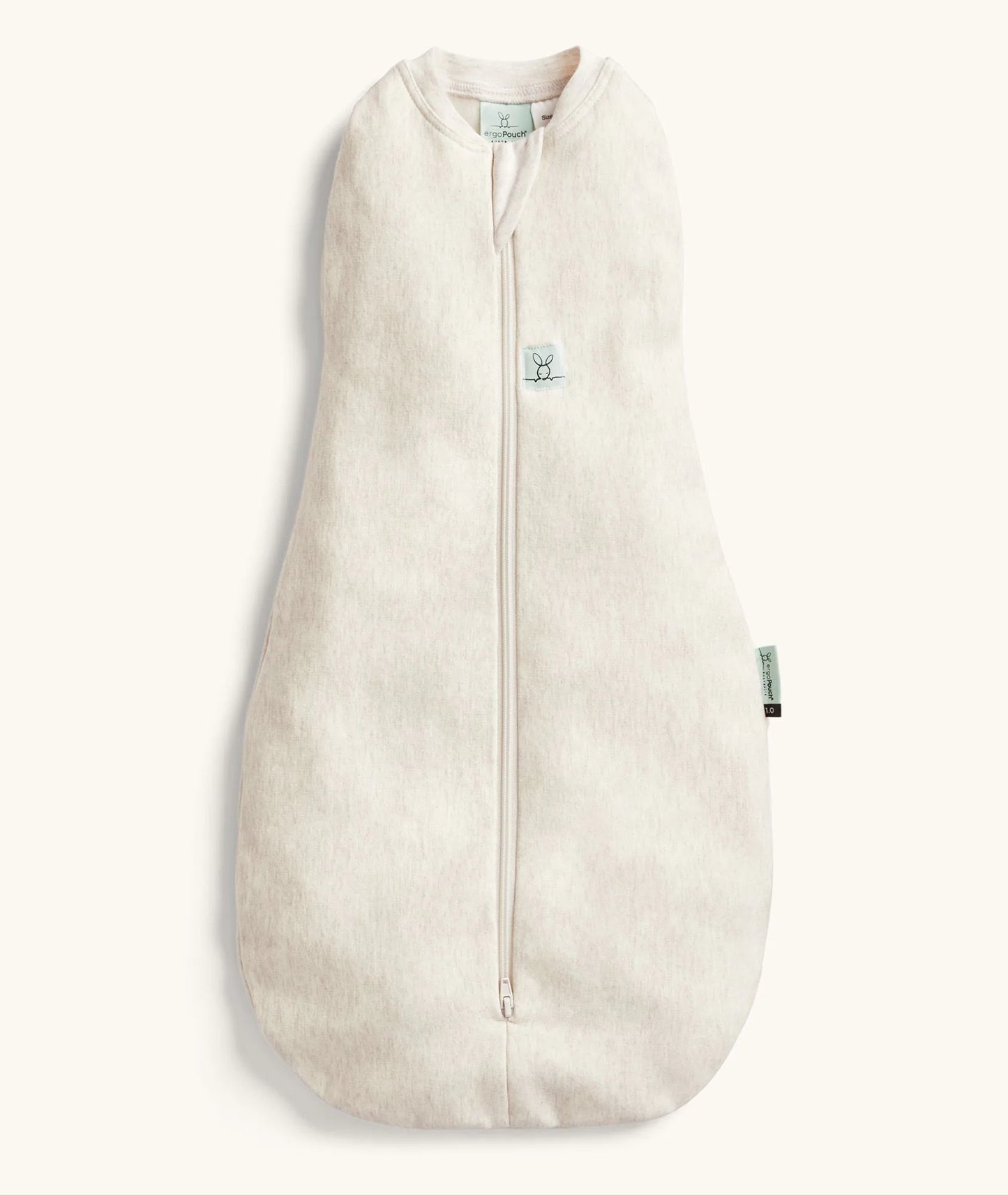ERGOPOUCH COCOON SWADDLE BAG 1.0 TOG - OATMEAL MARLE