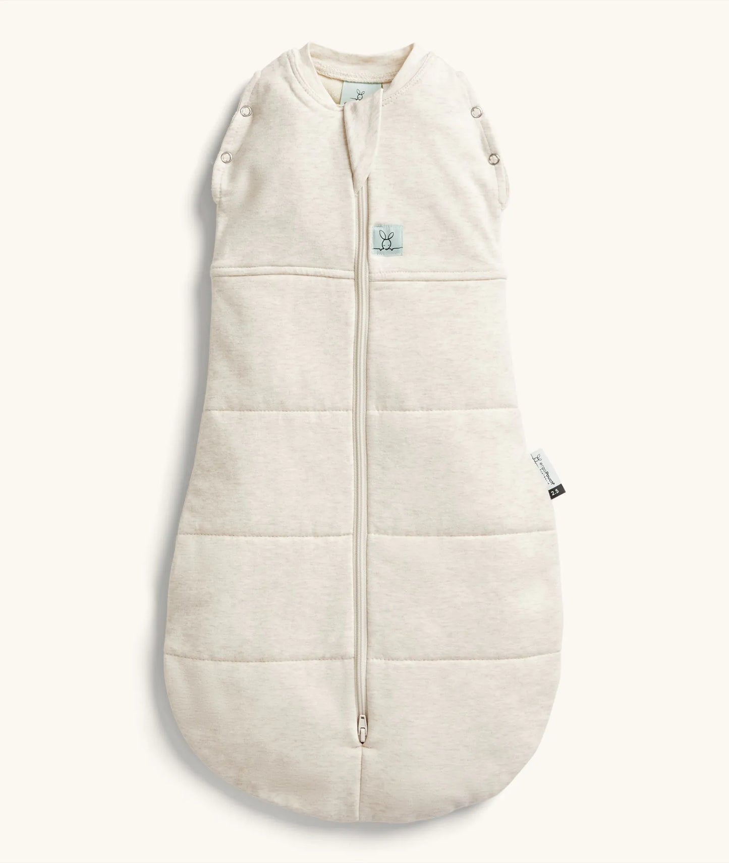 ERGOPOUCH COCOON SWADDLE BAG 2.5 TOG - OATMEAL MARLE