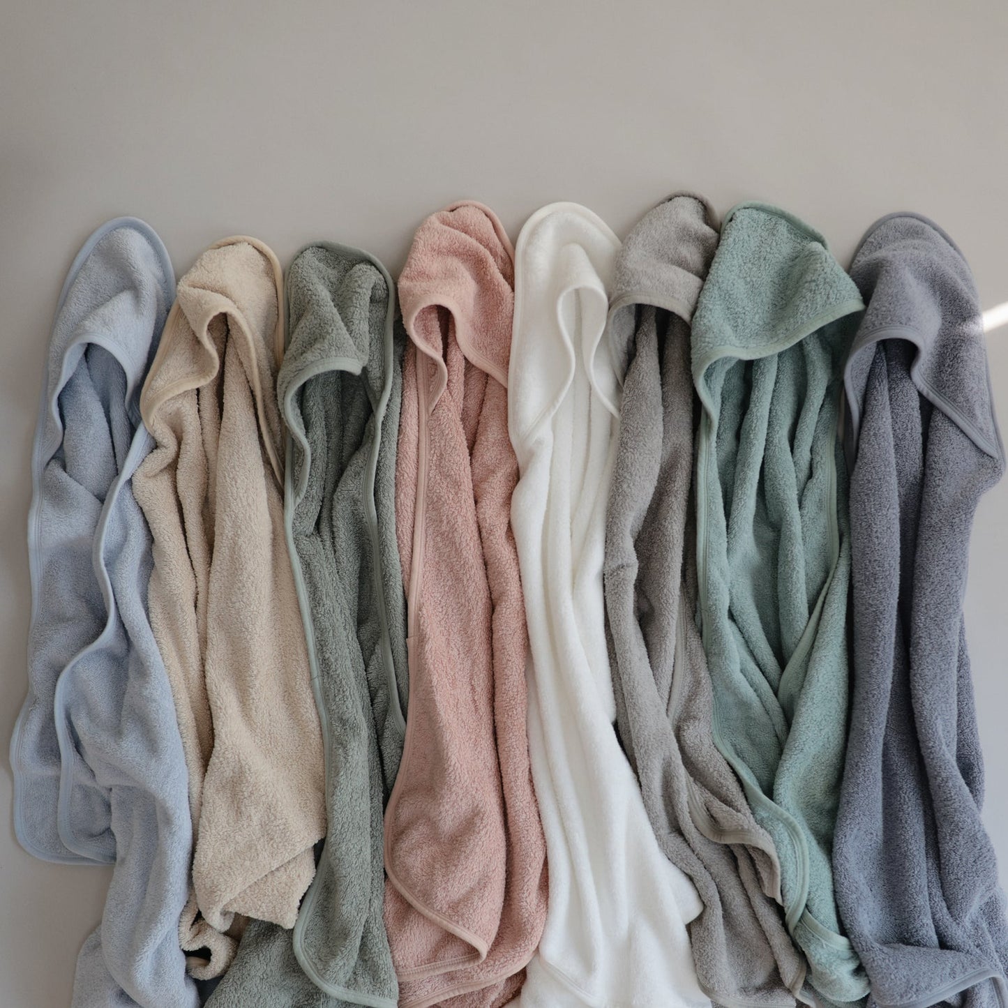 MUSHIE HOODED TOWEL - BLUSH