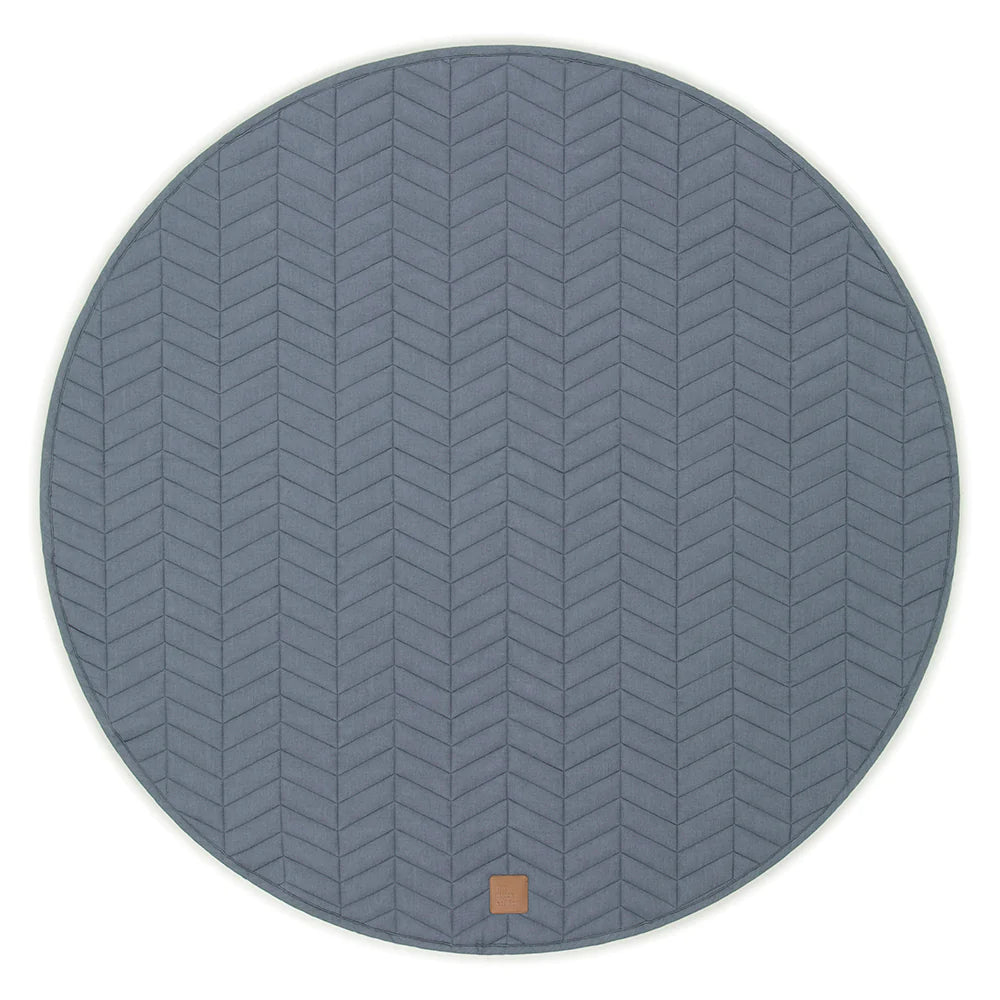 THE MUSE EDITION LINEN BABY PLAY MAT - OCEAN