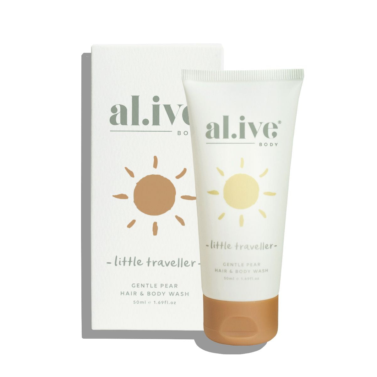 AL.IVE BODY LITTLE TRAVELLER HAIR & BODY WASH - GENTLE PEAR