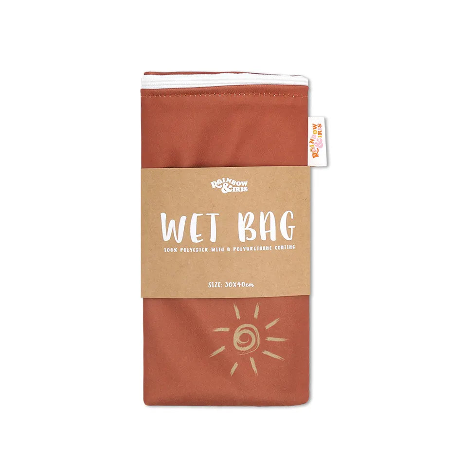 RAINBOW AND IRIS - WATERPROOF DOUBLE POCKET WET BAG