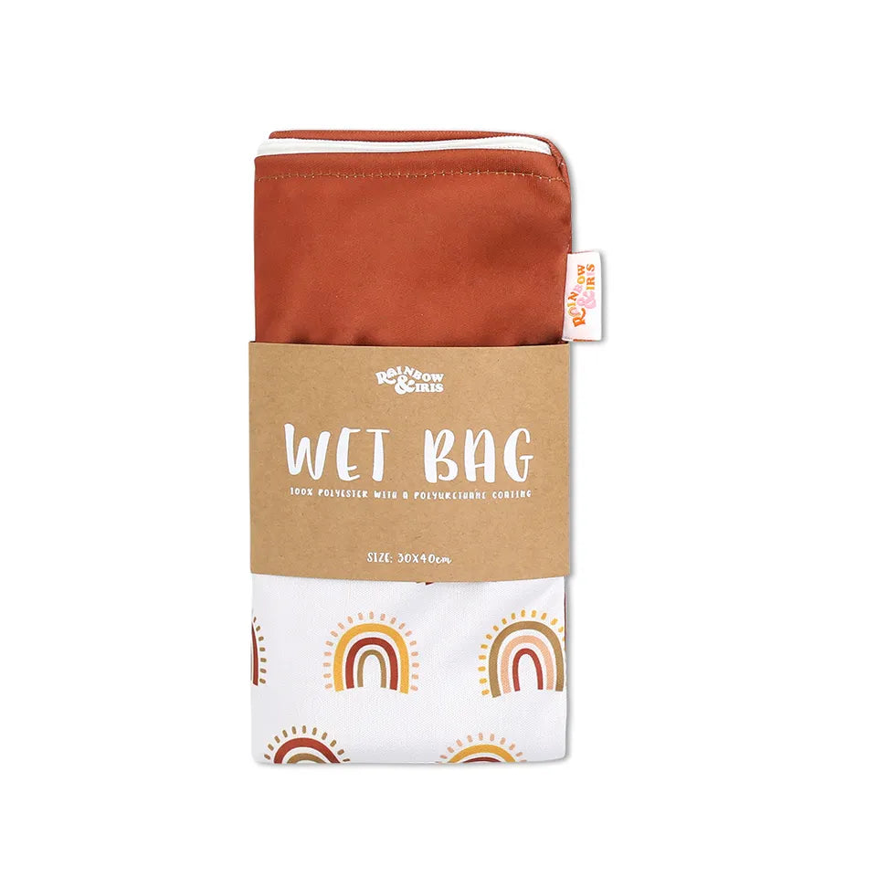 RAINBOW AND IRIS - WATERPROOF DOUBLE POCKET WET BAG