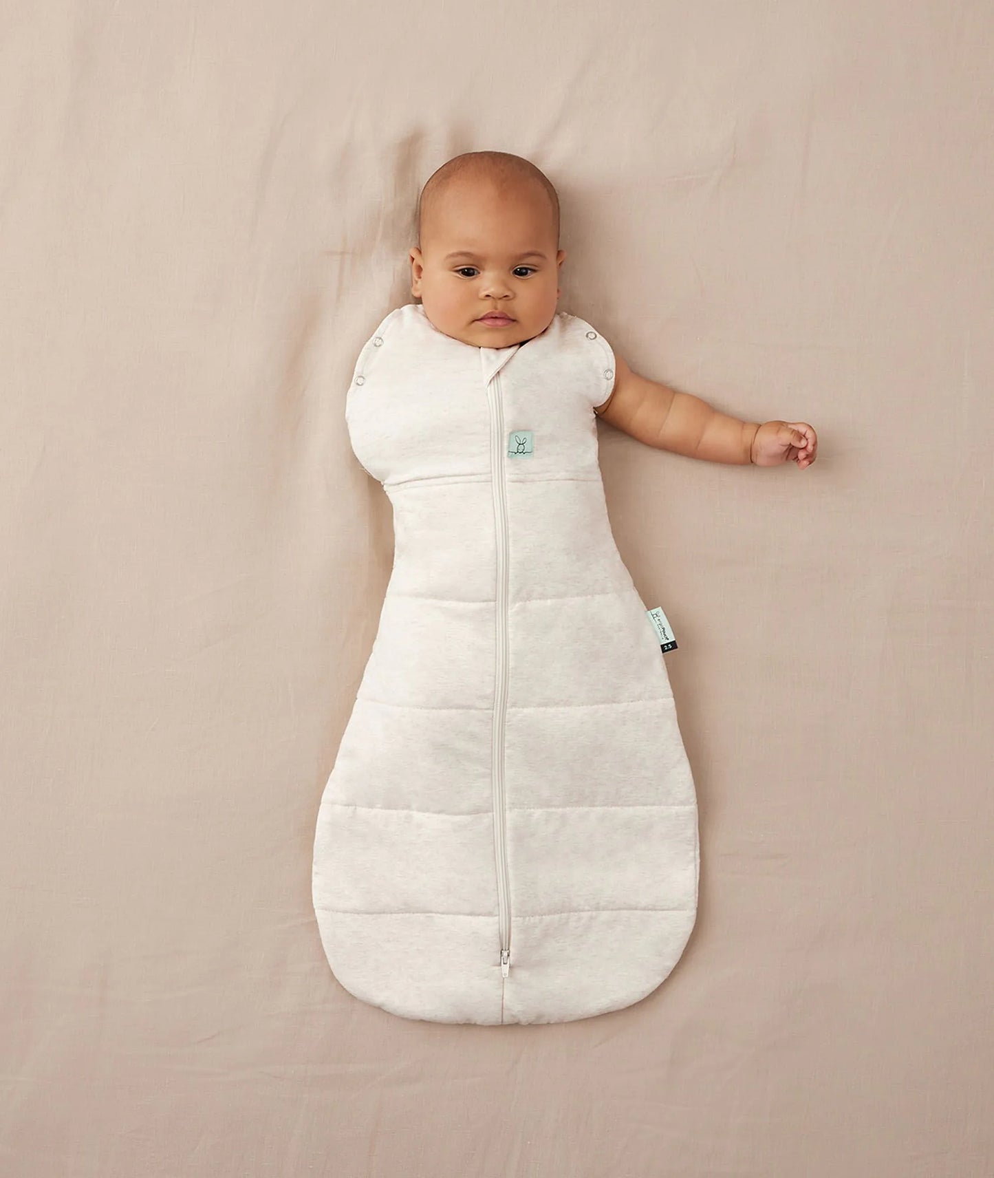 ERGOPOUCH COCOON SWADDLE BAG 2.5 TOG - OATMEAL MARLE