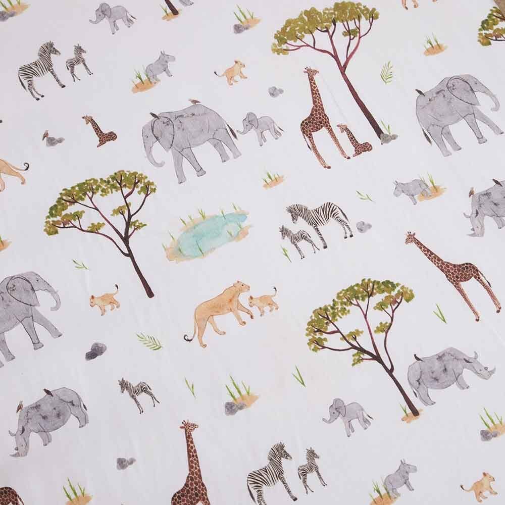 SNUGGLE HUNNY SAFARI BASSINET SHEET