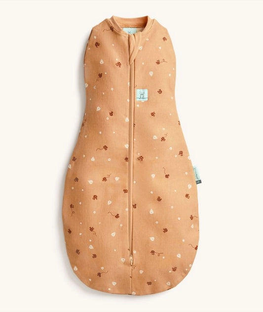 ERGOPOUCH COCOON SWADDLE BAG 1.0 TOG - HONEYBEES